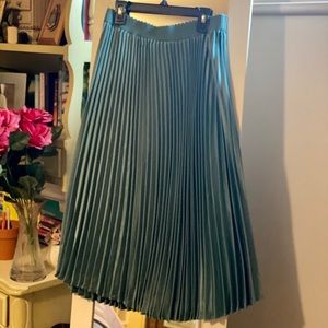 Asos Medium Pleated Midi Skirt